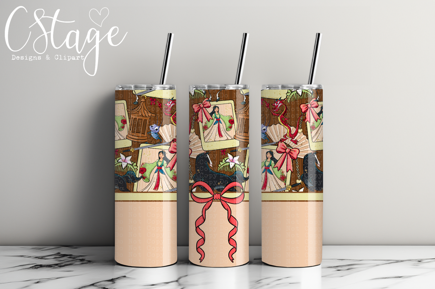 Mu Tumbler Wrap Digital Image PNG