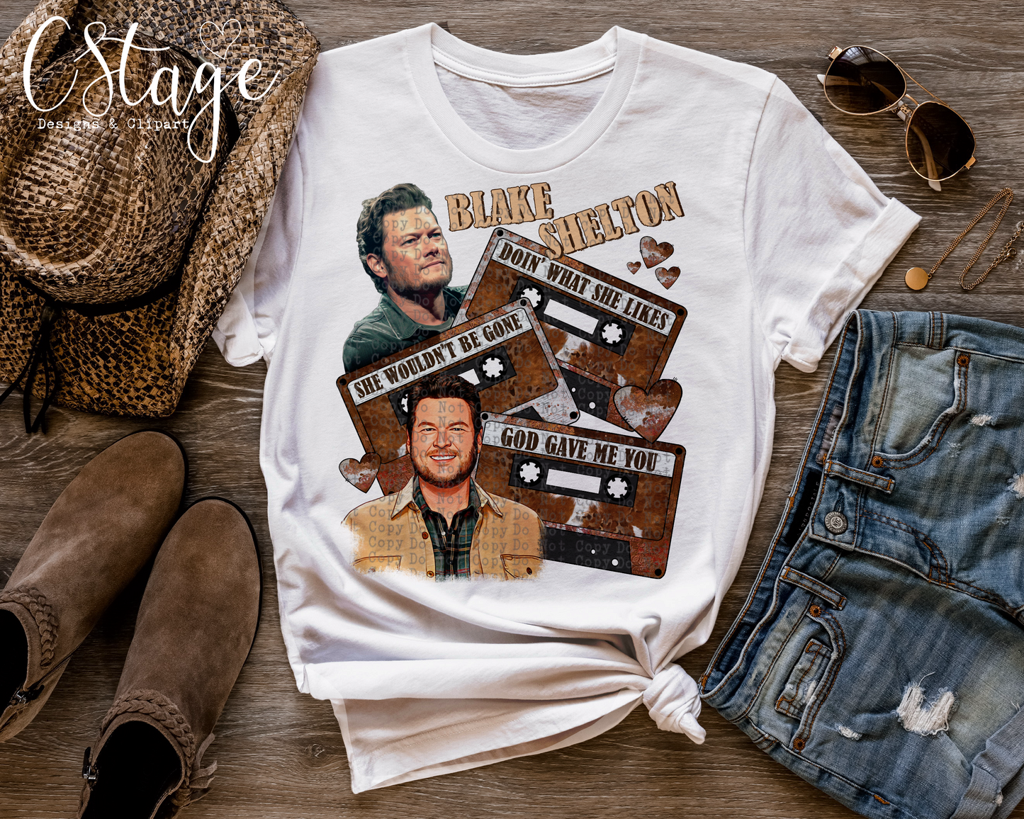 Country Singer Digital Image PNG
