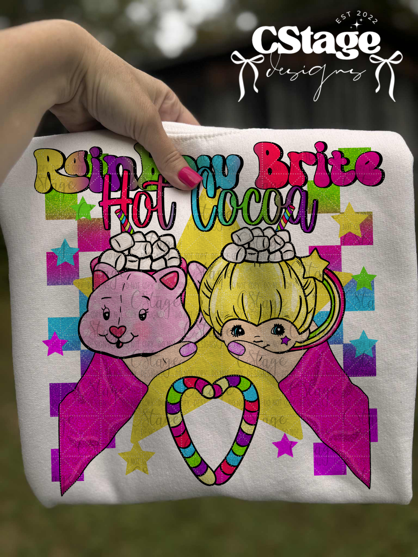 Rainbow 4 Different Skin Tones Included Digital Image PNG