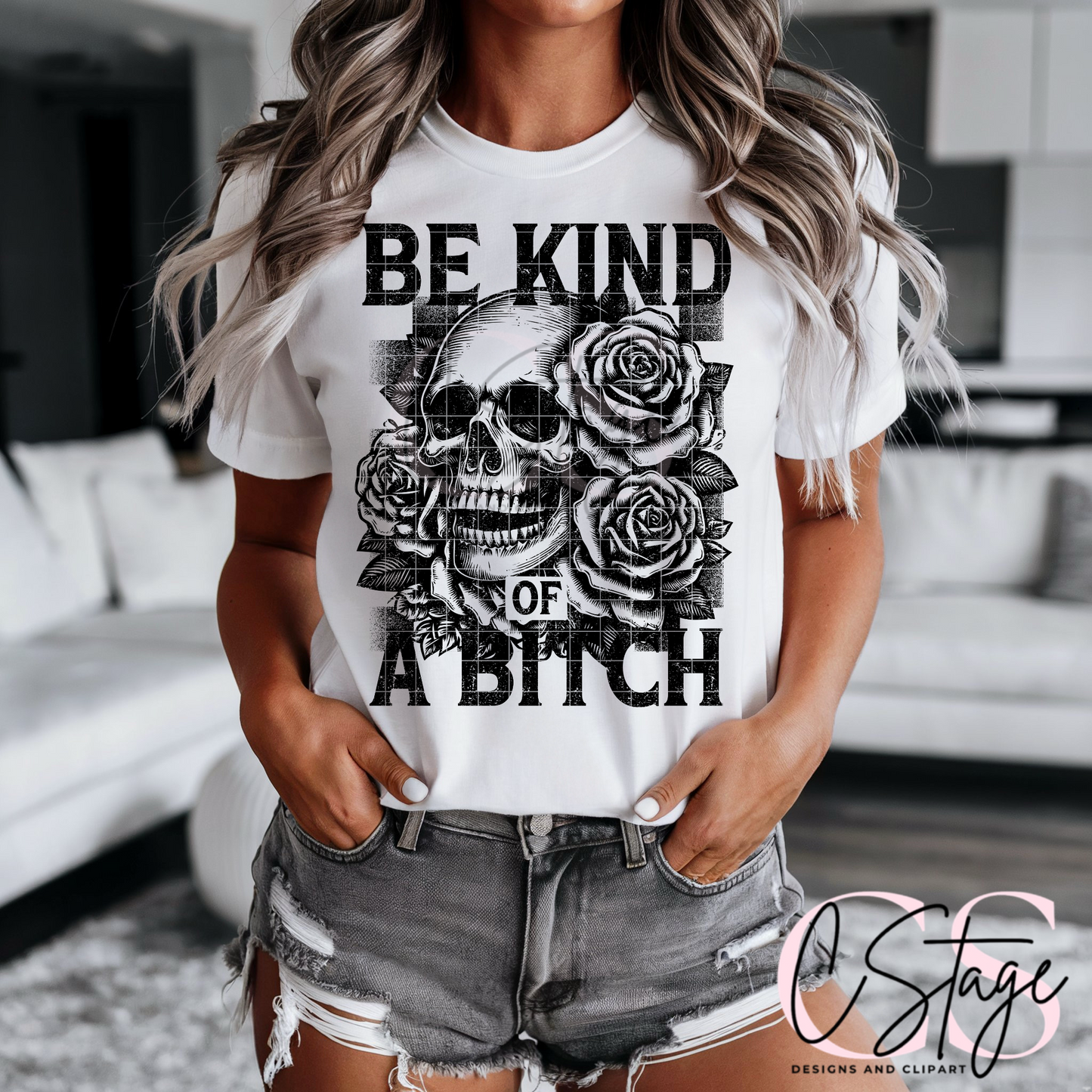 Be Kind…. Of a B**ch Digital Image PNG