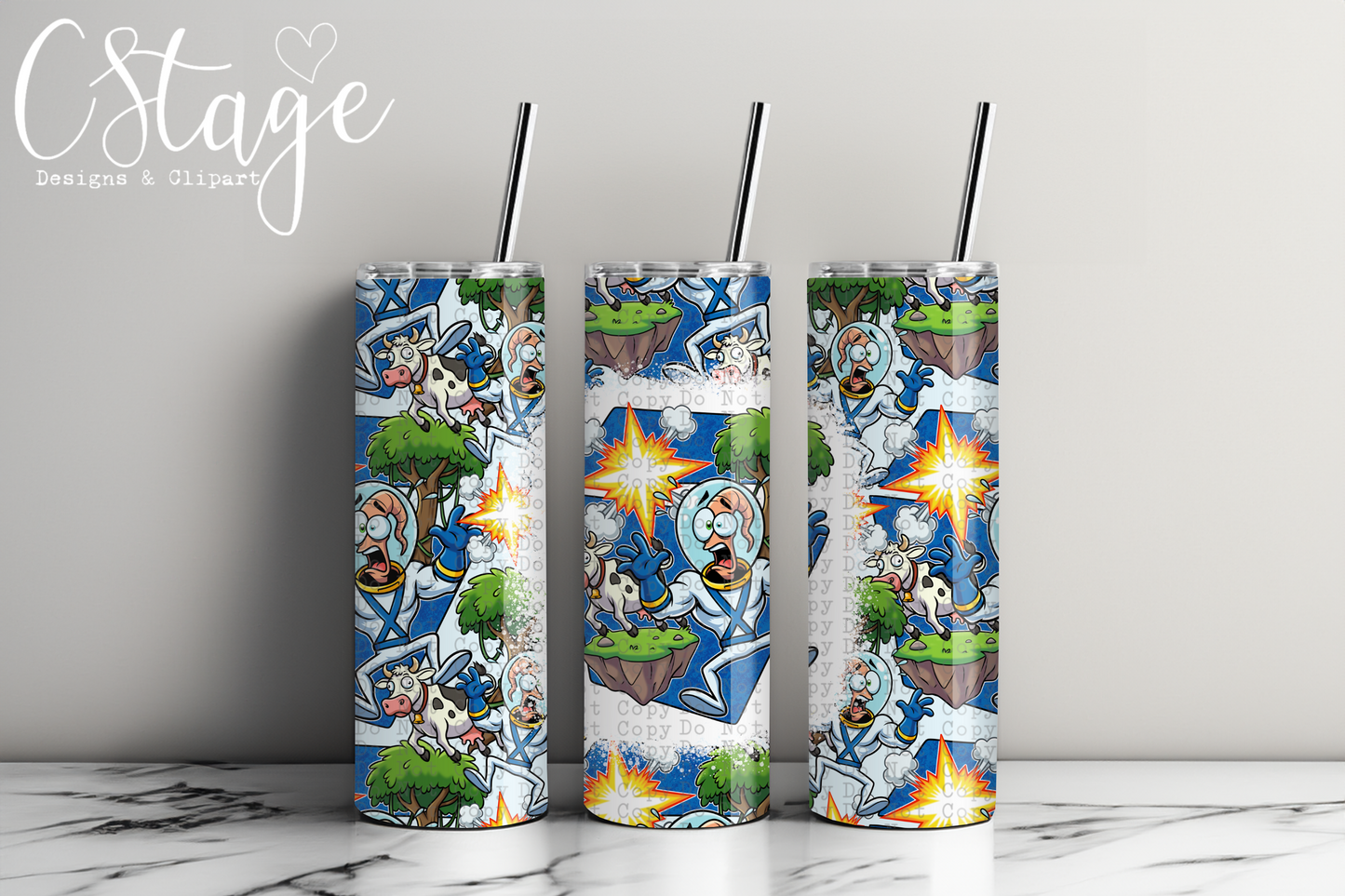 Worm Tumbler Wrap Digital Image PNG