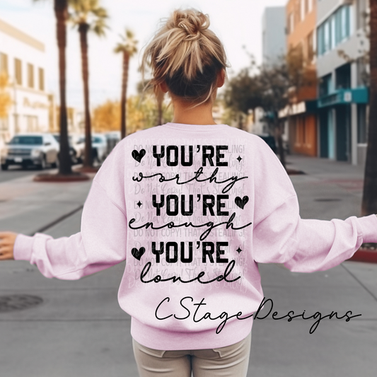 Self love digital image png