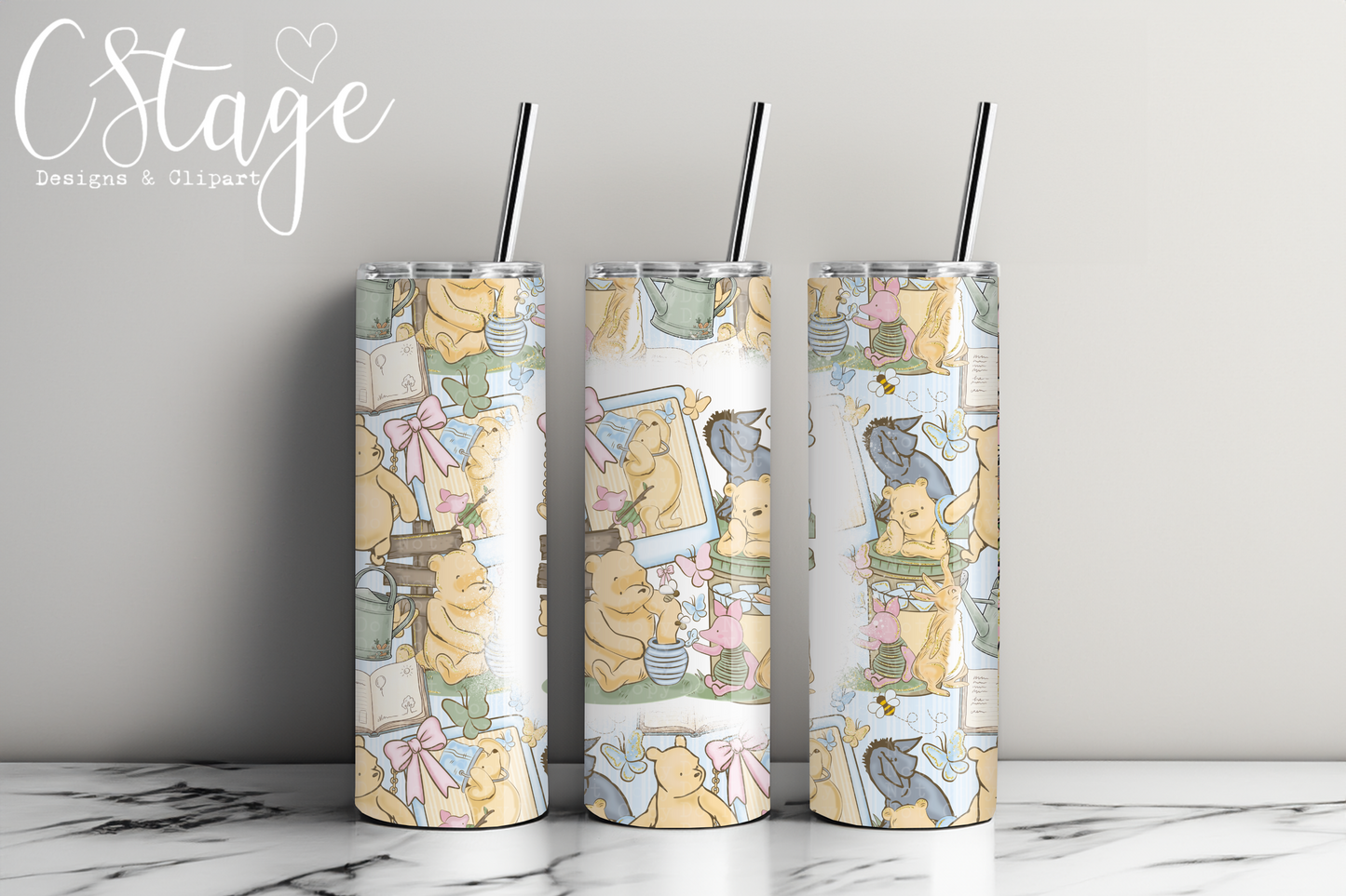 Poo Tumbler Wrap Digital Image PNG