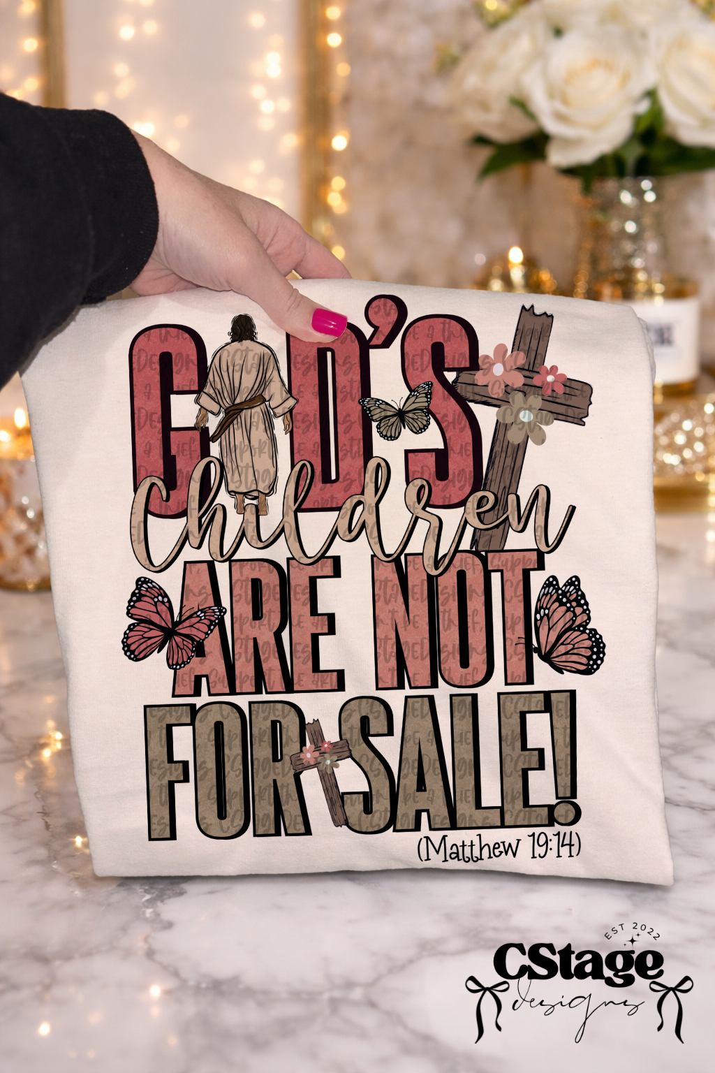 God’s Children are not for sale digital image png