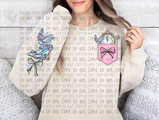 Cin shoe pocket and sleeve png