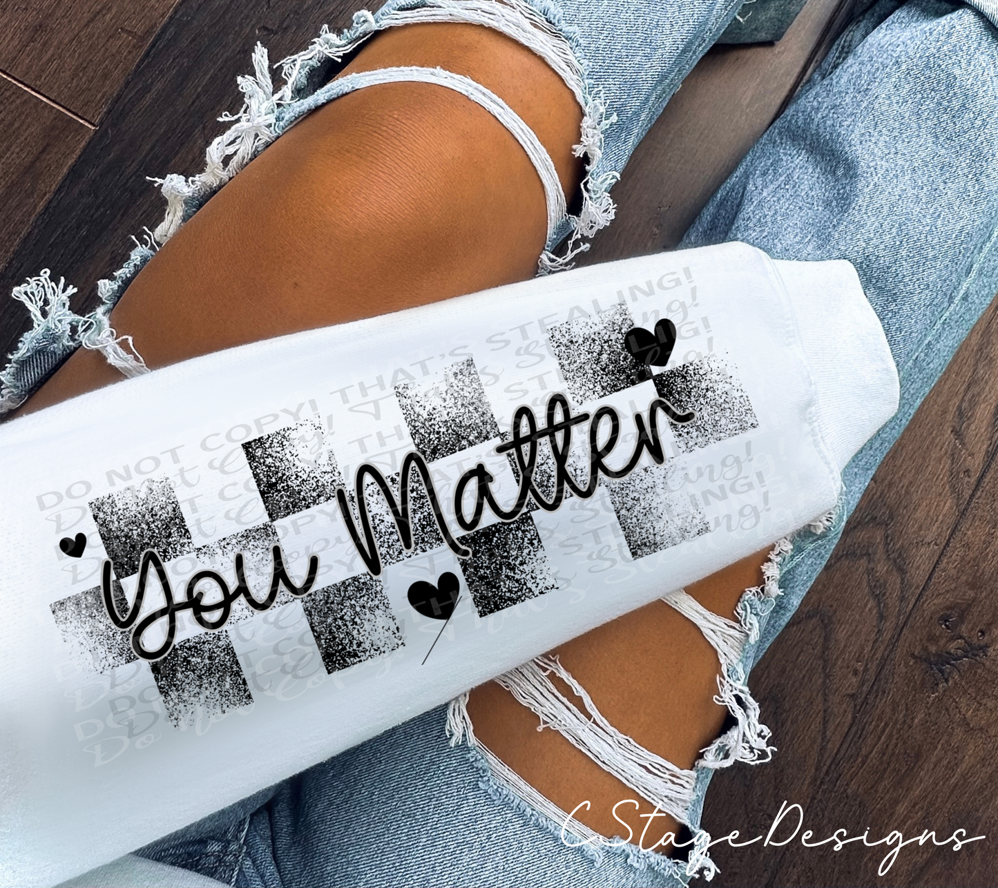 You matter sleeve digital design