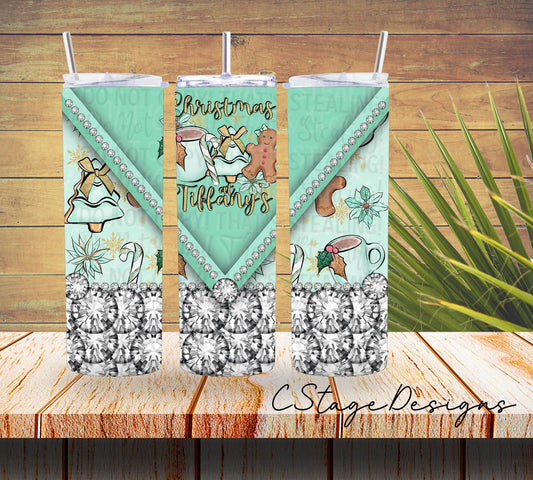 Tiffany’s 20oz Tumbler wrap Digital Image PNG