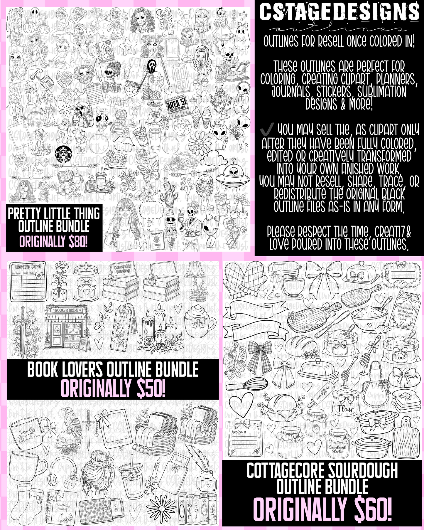CStageDesigns Fundraiser includes SO MUCH MORE THAN WHATS PICTURED!