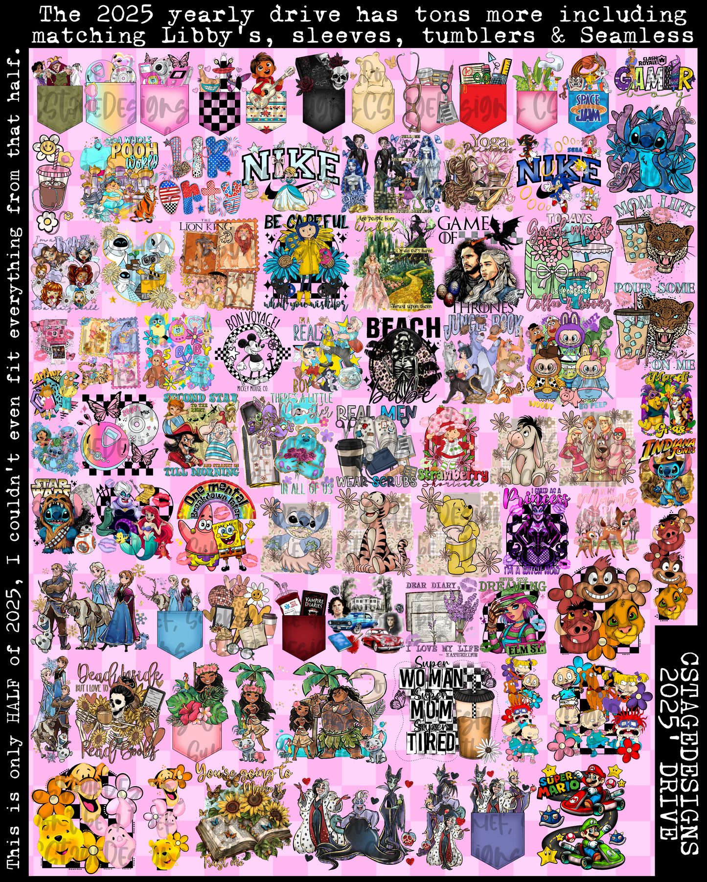 CStageDesigns Fundraiser includes SO MUCH MORE THAN WHATS PICTURED!