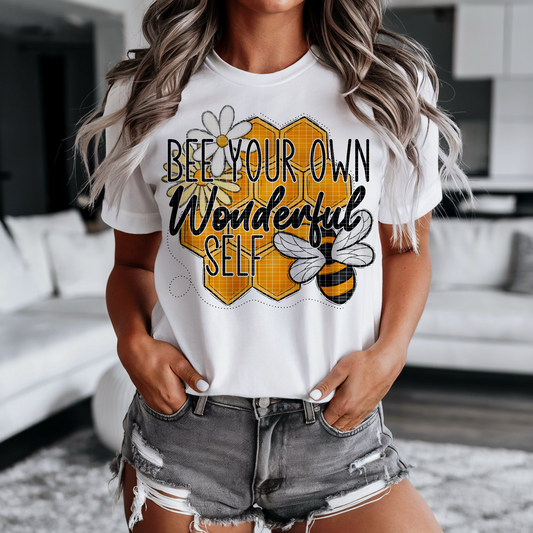 Bee your own kind of wonderful digital image png