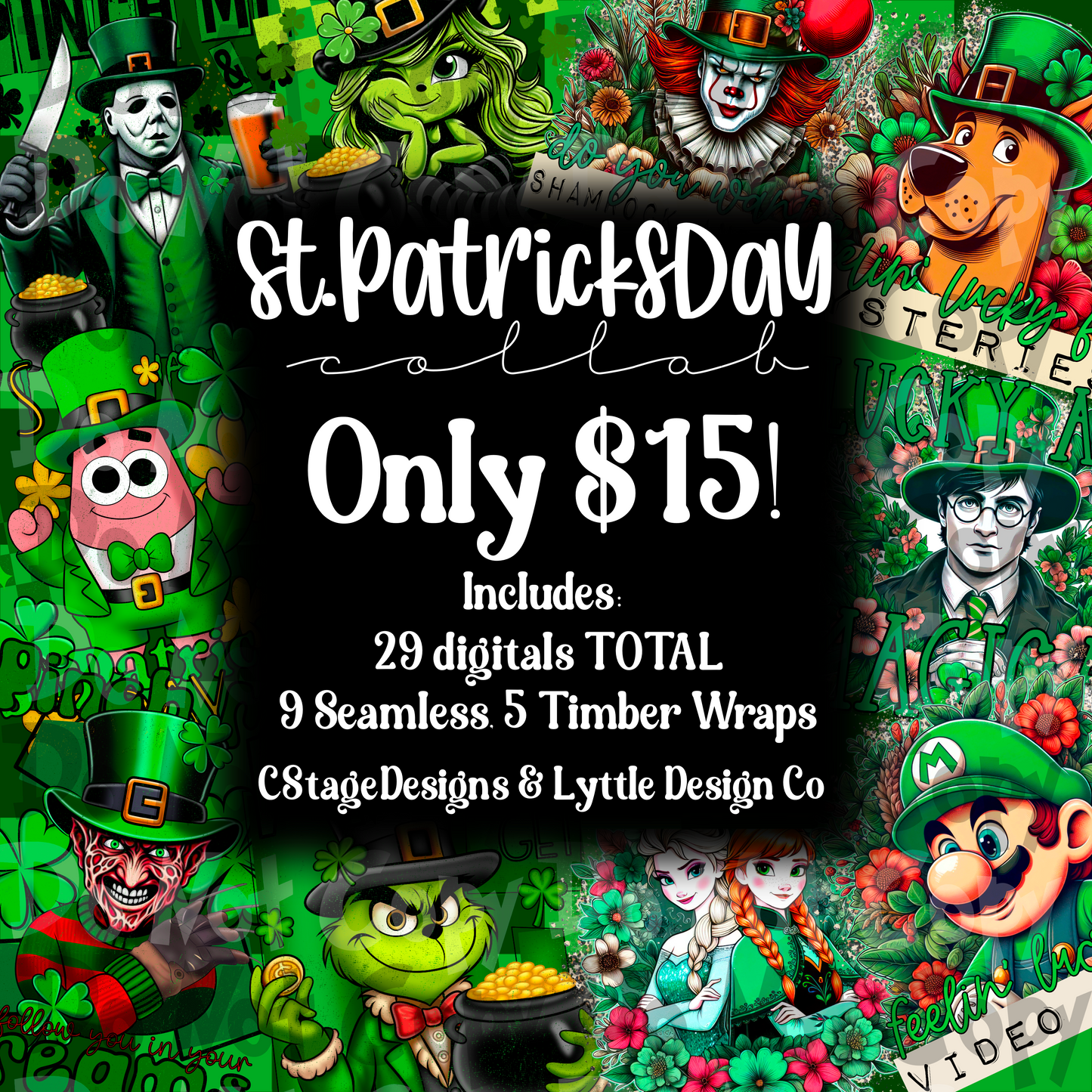 St.Patricks Day Collab W/Lyttle Design Co