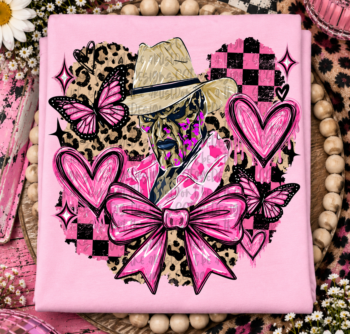 Pinks Grunge Character Digital Image PNG