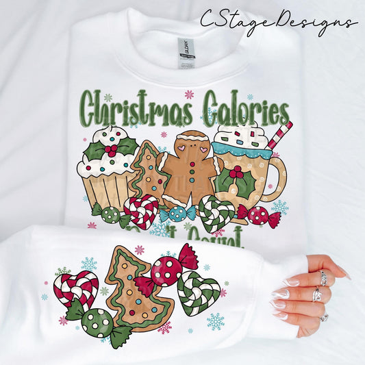 Christmas calories don’t count digital image png