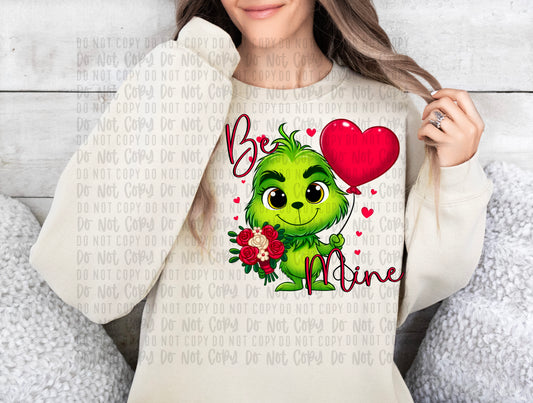 Green guy be mine png