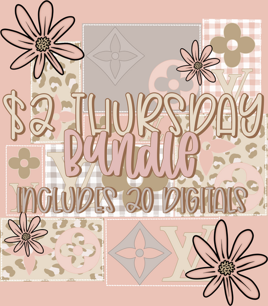 $2 Thursday Bundle 5/21 Digital Images PNG