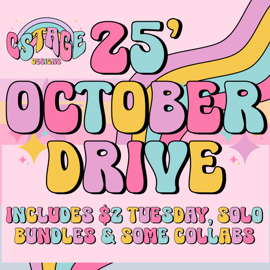 25’ October Monthly Drive