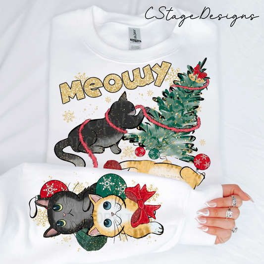 Meowy Christmas Semi Exclusive Digital Design