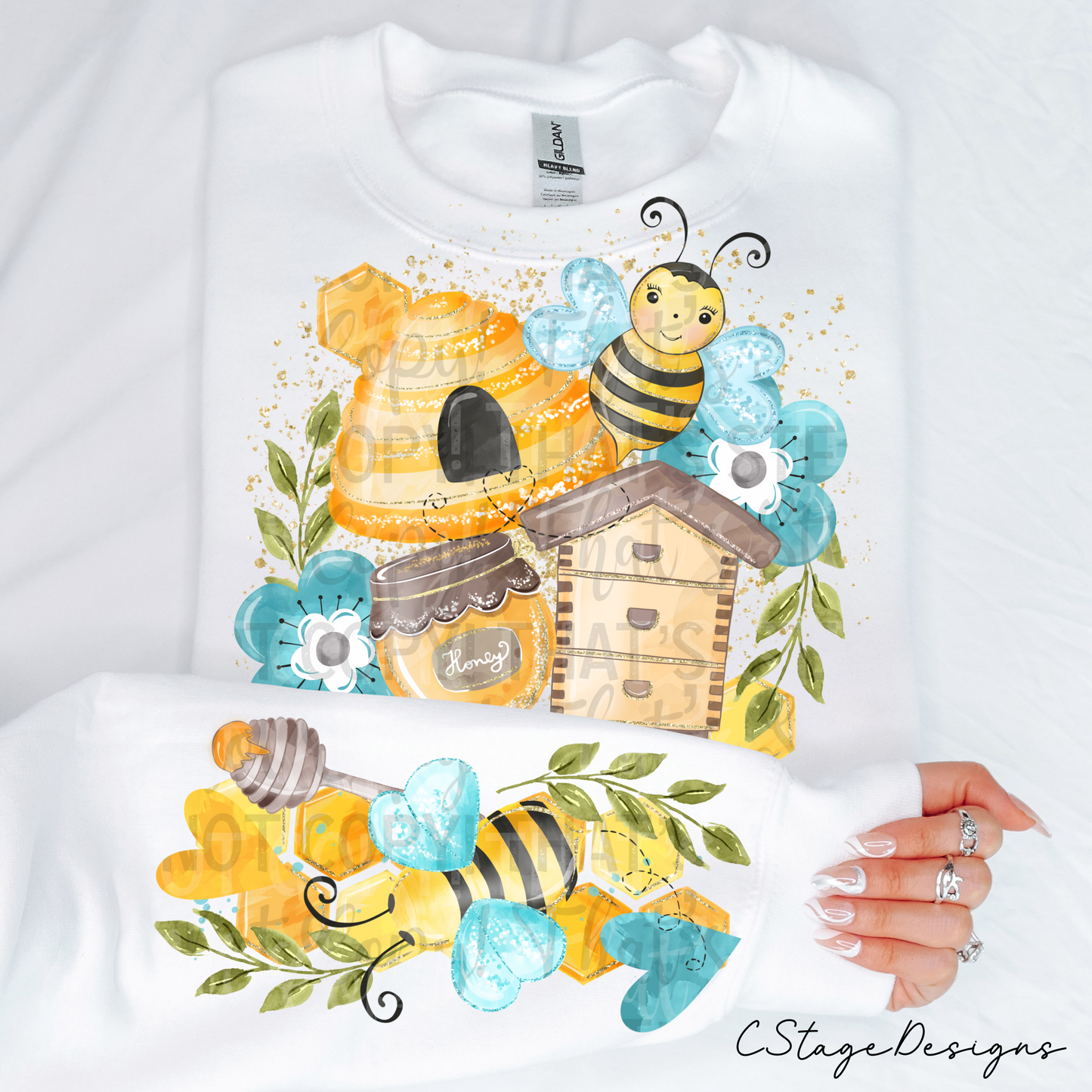 Bee House Digital Image PNG