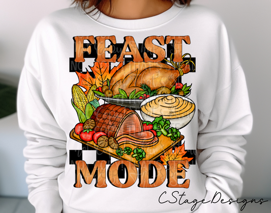 Feast mode digital image png