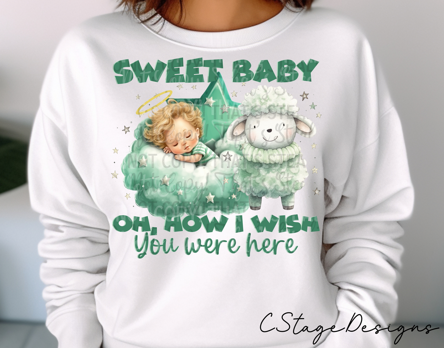 Sweet baby, oh how I wish you were here digitals image png