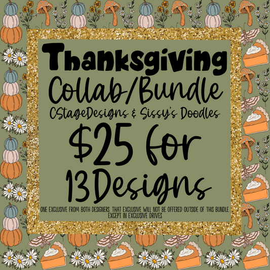 Thanksgiving Mini Collab with Sissy’s Doodles