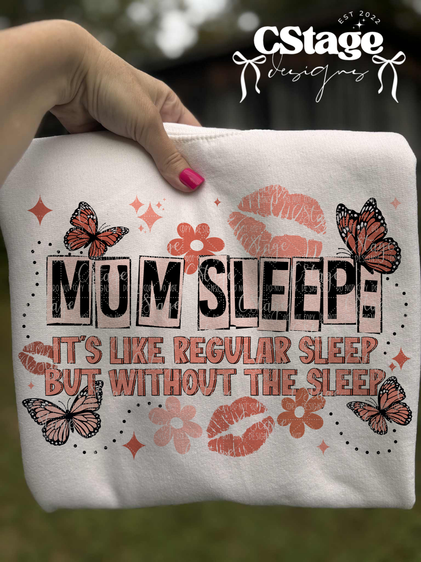 Mum sleep Digital Image PNGg