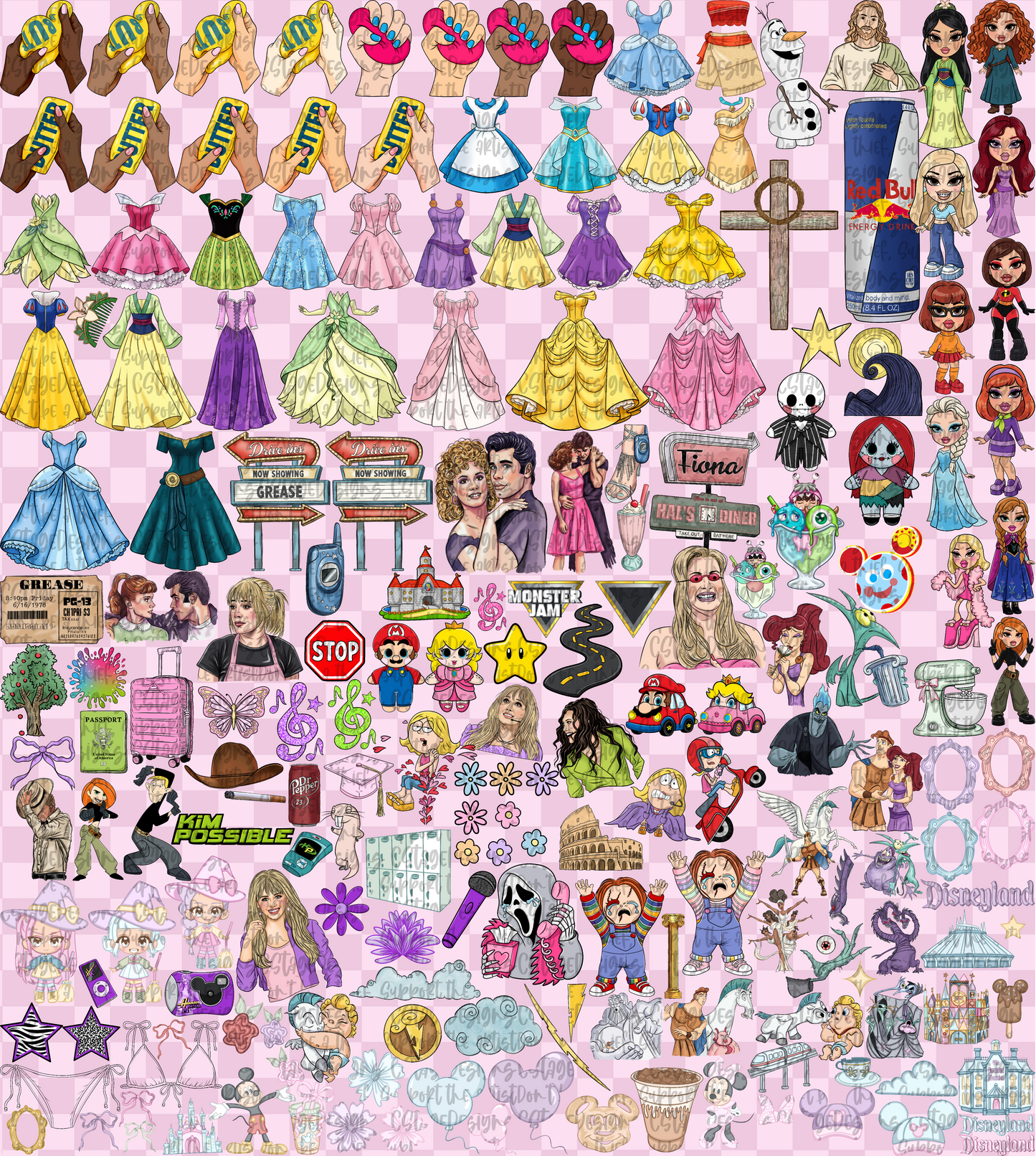 23’, 24’, 25’, & 26’ Bundled Clipart Google Drives