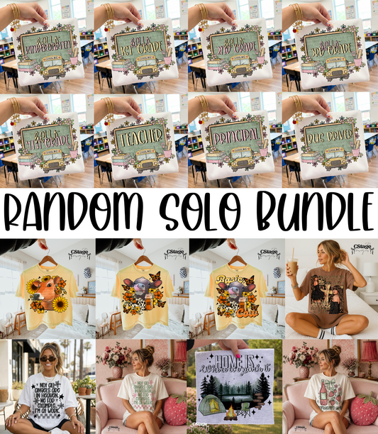 Random Solo Bundle 7/9/26 Digital Images PNG