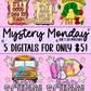 Mystery Monday 7/13 Digital Images PNG