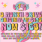 3 month Drive Jan-March Digital Image PNG