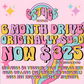 6 month Drive Jan-June 2026 Digital Image PNG (ONE FREE MONTH!)