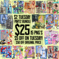 Stamps Part 2 $2 Tuesday Bundle digital image png