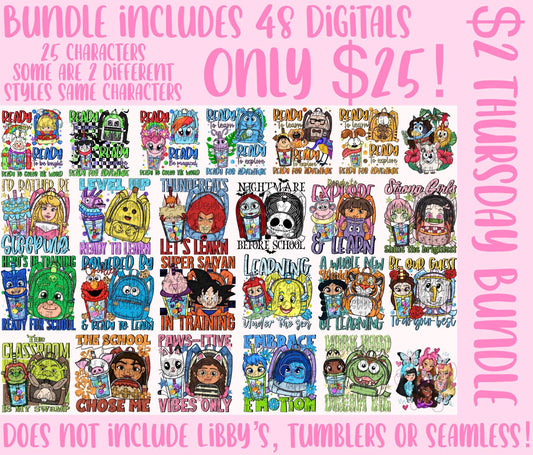 $2 Thursday Bundle Digital Image PNG