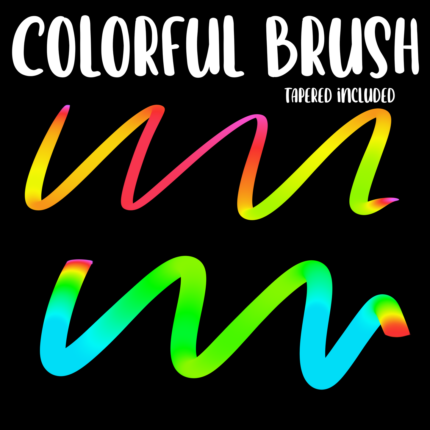 Colorful Procreate Brush