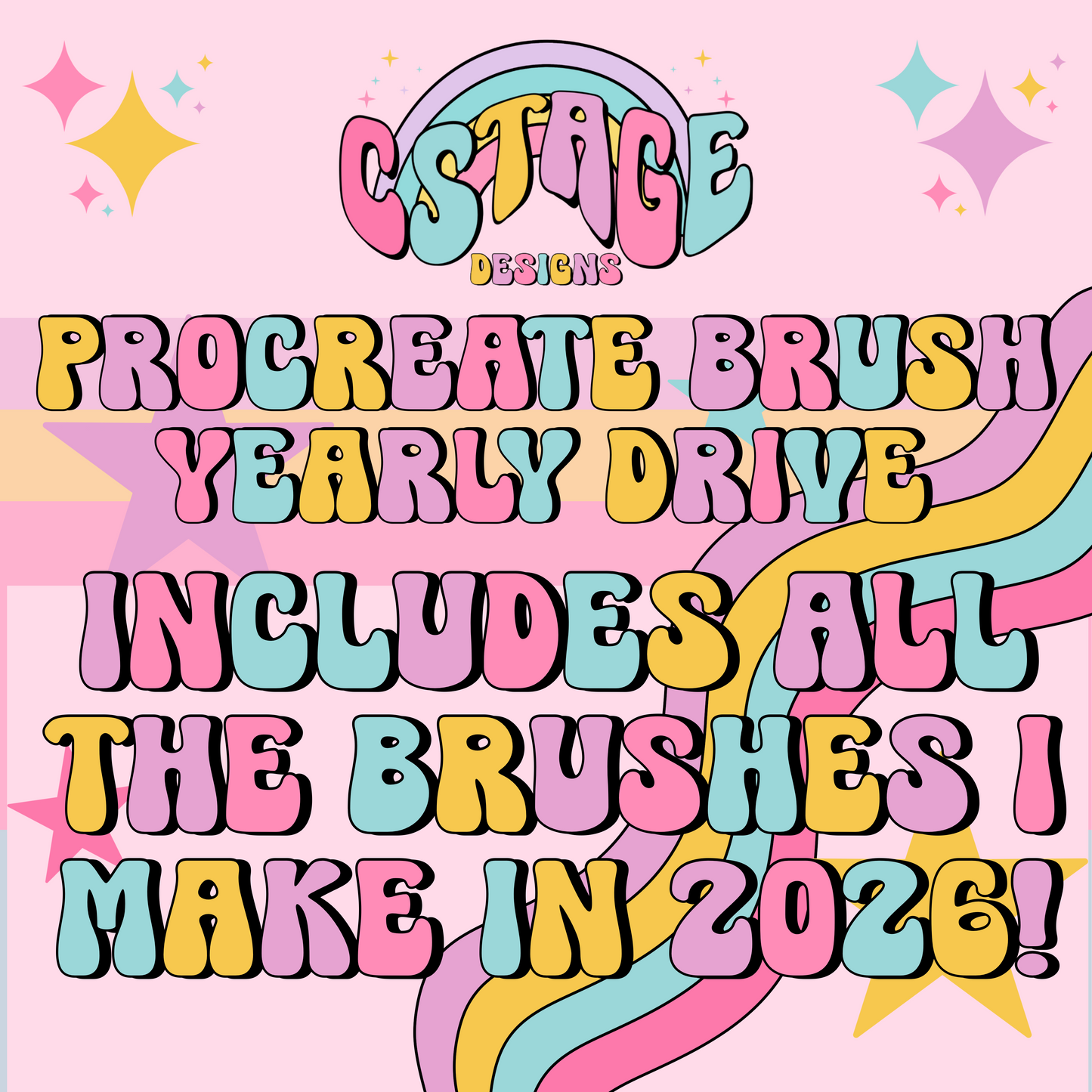 Procreate Brushes Yearly Drive