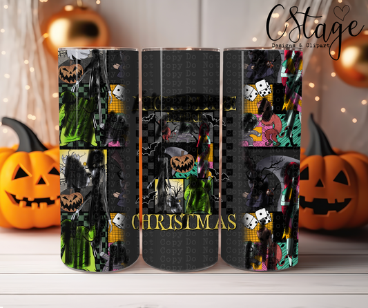 Nightmare Tumbler Wrap Digital Image PNG