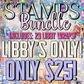 LIBBYS ONLY! Stamps Part 1 & 2 Libby Wraps Digital image PNG