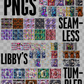 Frames Solor Bundle Digital Images (PNG, SEAMLESS, TUMBLERS WRAPS & LIBBY WRAPS) includes 40 digitals