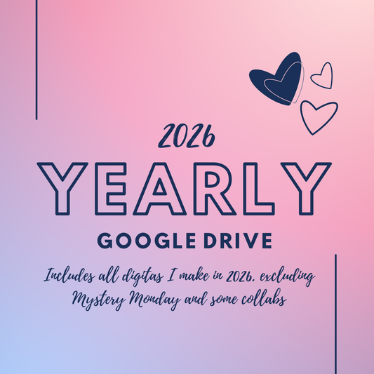 PREORDER 26’ Full Yearly Google Drive