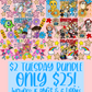 $2 Tuesday Bundle 2/19/26 Digital Images PNG