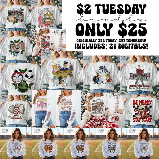 $2 Tuesday Bundle 10/29