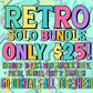 Retro Nostalgic Solo Bundle Digital Images PNG