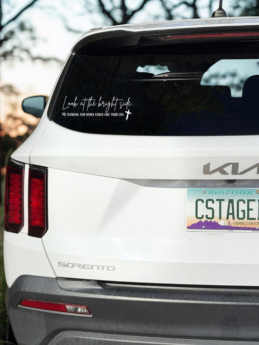 Look at the bright side, me slowing you down could save your life Digital Image PNG