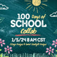 100 Days of school collab