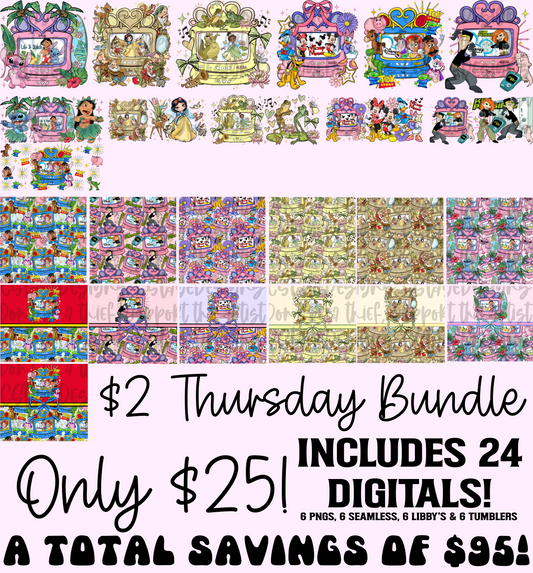 $2 Tuesday 4/23 Digital Images PNGS