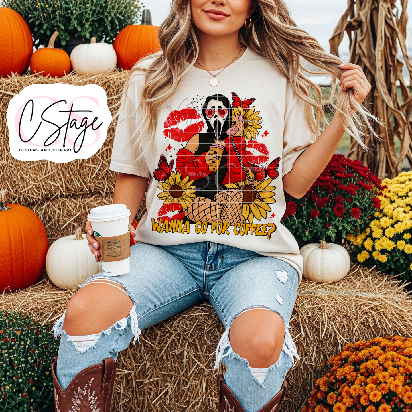 Wanna go for coffee? Digital Image PNG