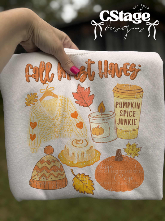 Fall Must Have Digital Image PNG