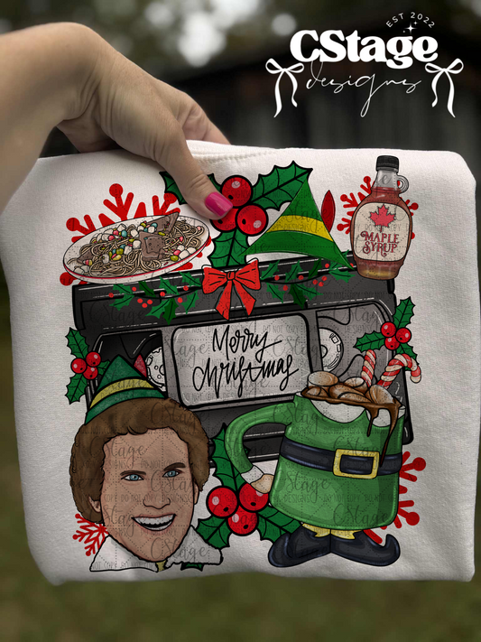 Elf Christmas Digital Image PNG