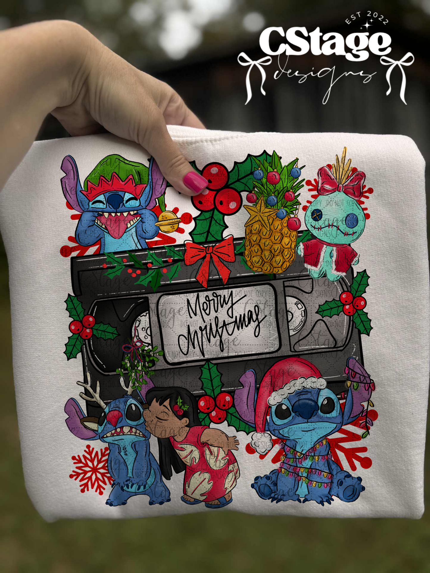 Blue Christmas Digital Image PNG