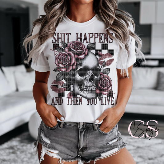 Shit Happens Digital Image PNG
